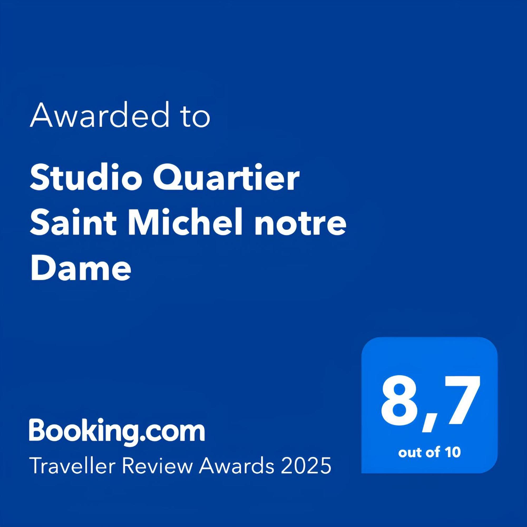 Studio Quartier Saint Michel Notre Dame Free Netflix Paris Exterior foto